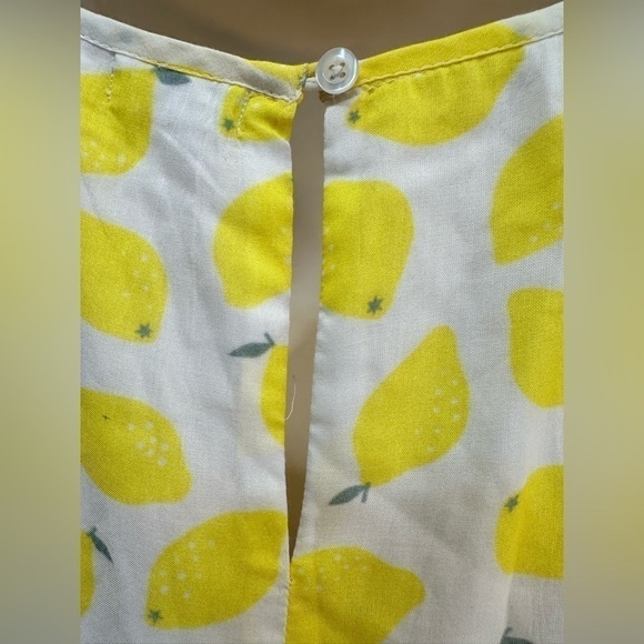 Mer + Lune Lemon Midi flowy ruffled Dress - Picture 13 of 14